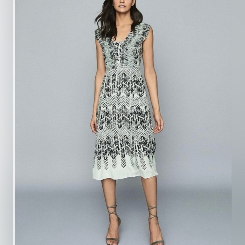 Reiss Avery Midi Dress